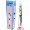 Galileo Glass Thermometer, Multicolor Floating Spheres Balls, Measures Temperatures from