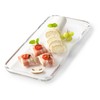 Leonardo Ciao Platte, B/H/T: 33/2,5/16 cm, spülmaschinengeeignet, Klarglas, 025831