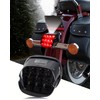 NTHREEAUTO Smoked LED Rear Brake Tail Light Integrated Turn Signals