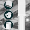 KOTARBAU® Transition piece flat duct to round pipe, diameter 100