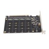 Adapter Card NVME M.2 to PCIE X16 4 Ports 32Gbps