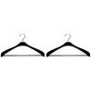 Slim Slacks with Non-slip Stop Bar Hanger Width 16.5 inches