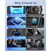 2025 Smart Waterfall-Inspired Car Air Freshener Electric Diffuser with 2