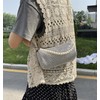 [HIVOGUE] Rhinestone Party Bag, Pearl, 2-Way Clutch Bag, Women's Shoulder