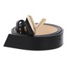Valentino Ladies Divine Belt, Black/Gold, W120, black/gold