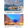 City Magic Europe DIN A5 Wall Calendar for 2025 Europe