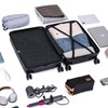 Luggage Sets 5 Piece Suitcases with Wheels, Suitcase Set ABS