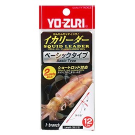Yo-Zuri R1344 Squid Leader 1-Branch 12Lbs (2Pcs/Pkg), Multi, One Size