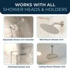 HammerHead Showers® Solid Metal 8 Inch Rainfall Shower Head –