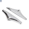 Unbranded Chrome Rear Trailing Edge Saddlebags Accent Trim For Harley