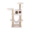 TRIXIE Federico 56-in Cat Tower, Jute Scratching Posts, Cat Tree