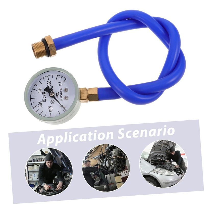 Zerodeko High Accuracy Automotive Exhaust Back Pressure Gauge Kit Car