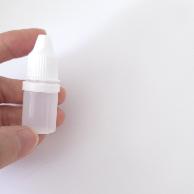 FORESTA Mini Dispensing Bottle 5ml Translucent White Cosmetics Oil Saline