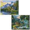 Jethami 2 Pack National Park Paint by Numbers Kit for