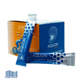 Aquon Hyper Electrolitos Naturales - Agua de Mar Microfiltrada, Caja de 30 Sticks. 70 Electrolitos de Hidratacion absorcion inmediata, Perfecto para atletas. Sin azucares.