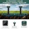 Mole Repellent Solar Powered, 8 Pack Waterproof Ultrasonic Deterrent Gopher