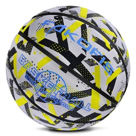 Kids Basketball Size 5(27.5"),Rubber Basketballs for Youth(Boys & Girls) Play Games Indoor Backyard,Outdoor Park,Beach & Pool