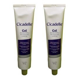 Gel Cicadelle Desvanecedor De Cicatrices Y Estrias 2 Pzas