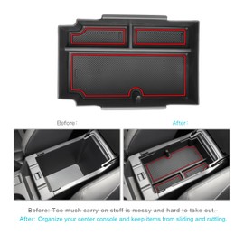 CDEFG for 2024 2025 2026 Crosstrek Center Console Organizer Tray for 2024 2025 2026 Subaru Crosstrek Hybrid Impreza Accessories Middle Console Organizer Armrest Tray Storage Box Tray