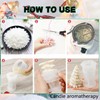 BASEMMAHER Christmas Tree Candle Silicone Mold 3D Epoxy Resin Casting