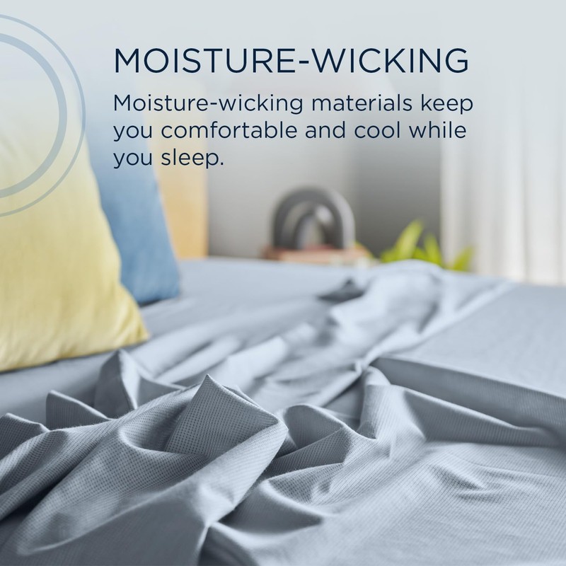 TEMPUR ProAir Sheet Set Sleepy Blue - TwinXL