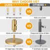 Dimmable Floor Lamp, Industrial Floor Lamps for Living Room, Gold