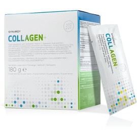 Synergy Worldwide Collagen+ 30 doses | 5810mg Collagen with Vitamin C, Hyaluronic Acid, and Zinc | Supports Skin, Hair, Nail, and Joint Health | Flavourless | 180g
