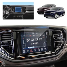 BSTW for 2024 Dodge Durango Screen Protector for 2021-2024 Dodge Durango Uconnect 4 8.4-Inch Touchscreen for 2024 Dodge Durango Accessories Tempered Glass Protective Film