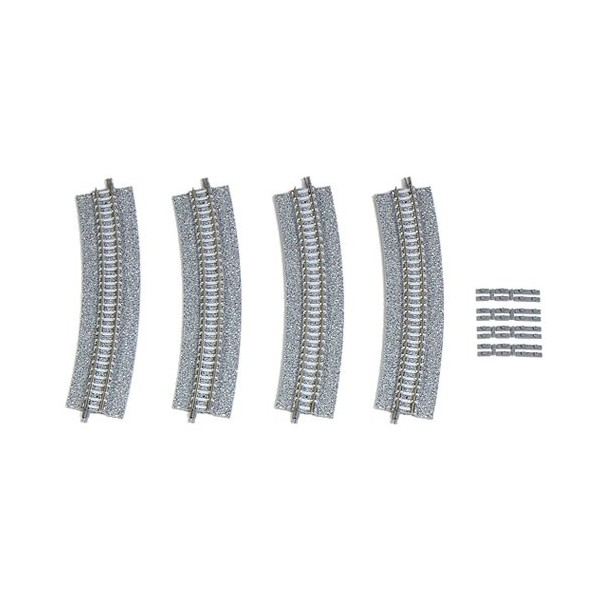 TOMIX 1784 N Gauge Wide PC Approach Rail CR L 391-22.5-WP F 4 Pack Railroad Model Supplies