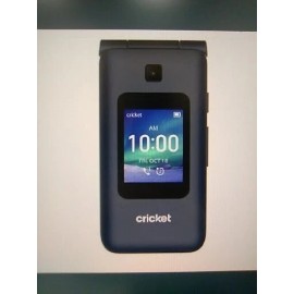 Cricket Wireless Debut Flip, 4GB, Navy Blue - Prepaid ( locked to Cricket)
