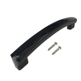 WB15X10278 (AP5790517) Microwave Door Handle Replacement for GE/Hotpoint Microwave JVM3160RF2SS, JVM3160RF3SS, Replaces 261300714902, 3025557, PS8754175 –Black by YTXXDEUS