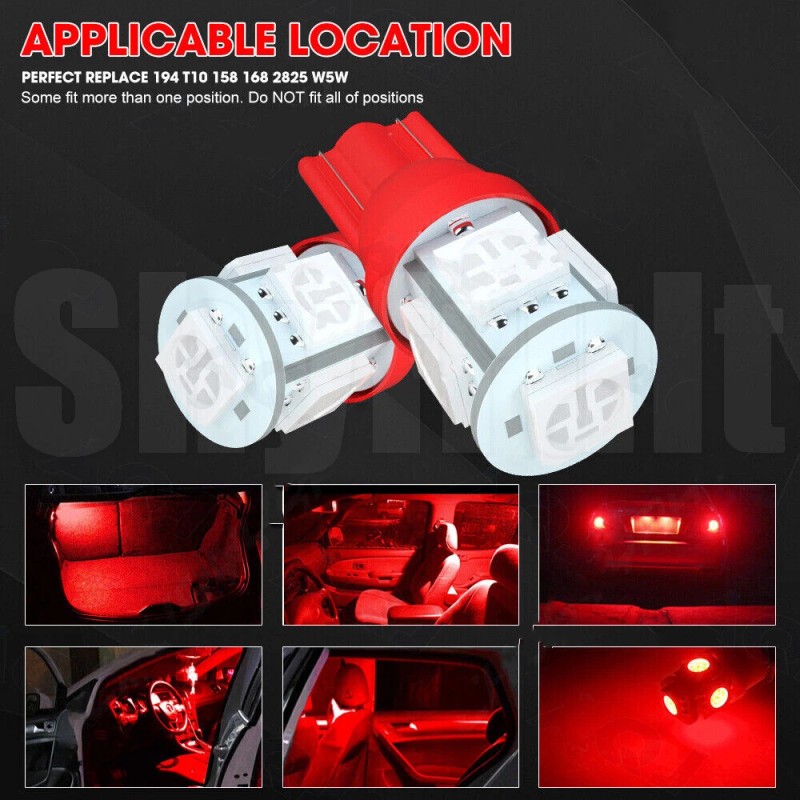 SHYFRULT Instrument Gauge-Cluster Light Bulbs LED Kit For 2001-2005 Honda