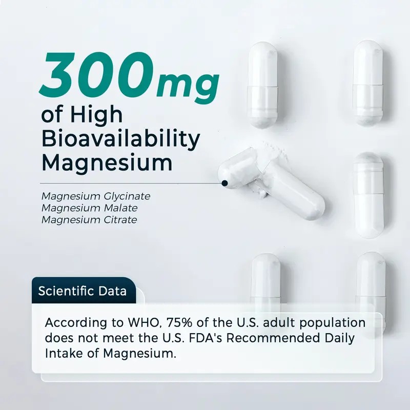 DN Triple Magnesium Complex – Glycinate, Malate & Citrate for
