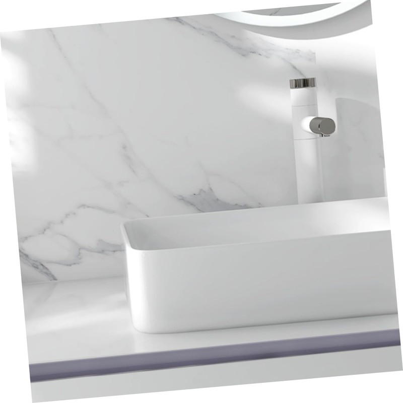 BUGUUYO Seal Strip Water Guard Flexible Shower Barrier for Bathtub