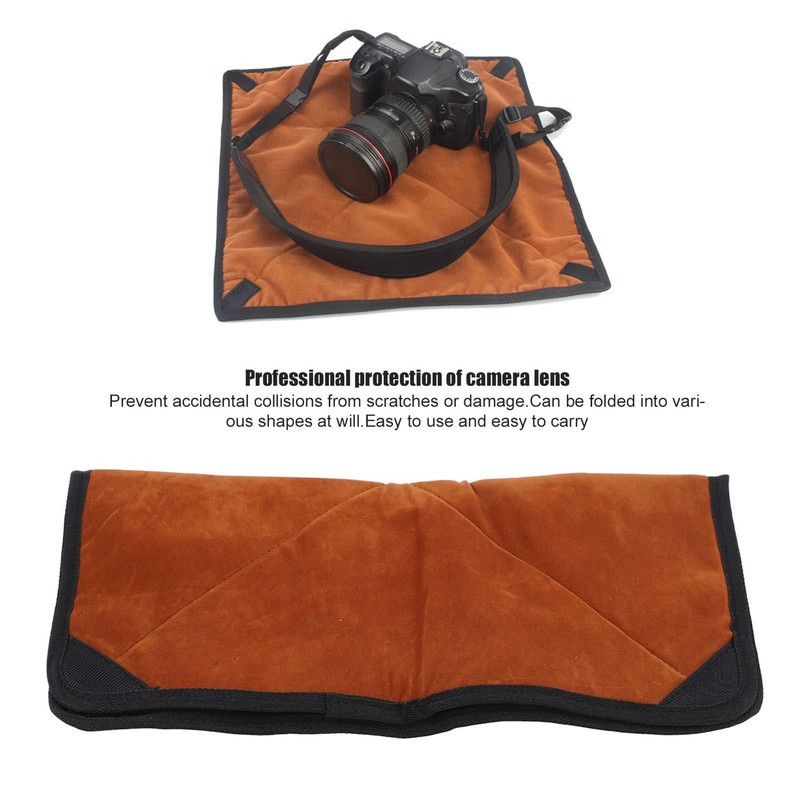 Zunate Camera Wrap Cloth, 40×40cm/50×50cm Adjustable Protective DSLR Camera Wrap