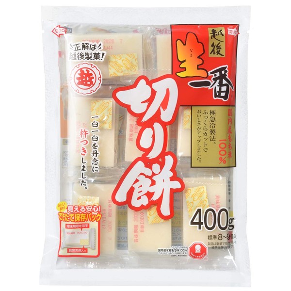 Echigo Seika Raw Ichiban Kirimochi 14.1 oz (400 g)
