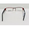 COVERGIRL Womens Covergirl Eyeglasses CG827 Red Half Rim Frames 53