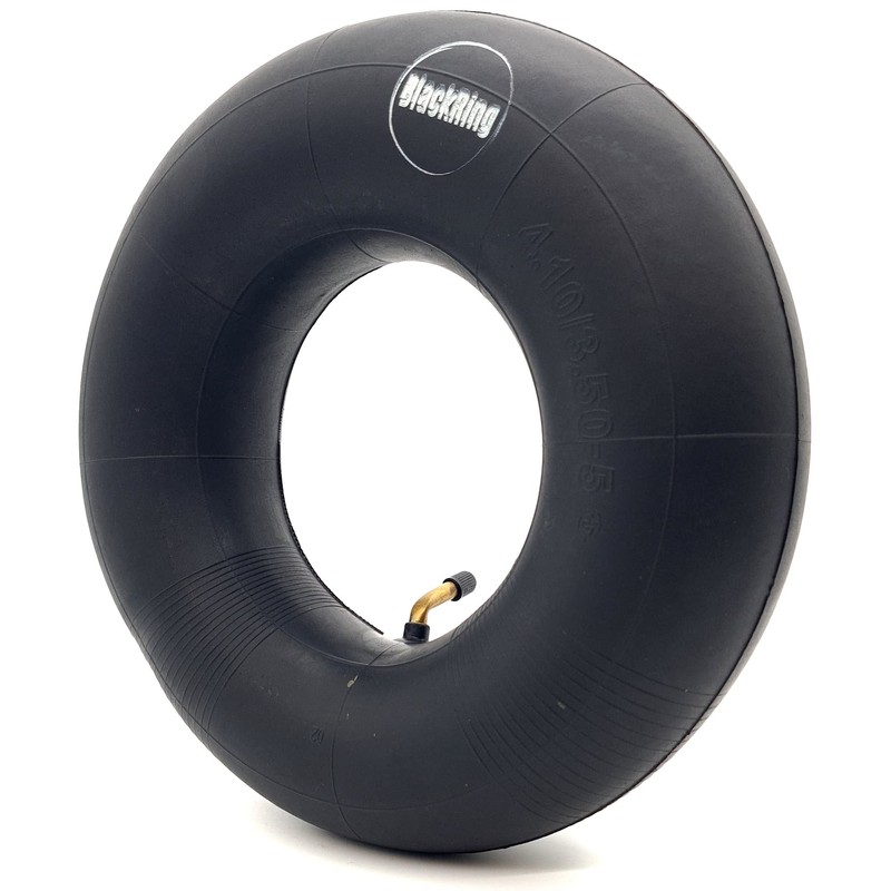BlackRing 4.10/3.50-5 Inner Tube Bent Metal Valve TR87 also Fits