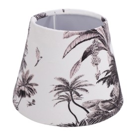 Lampshade Modern Simple Velvet Exquisite Conical Decorative Lampshade for E27 E14 Lamp Head Rainforest