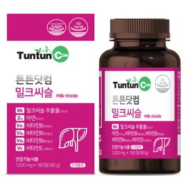 Milk Thistle (6-month supply) Genuine / Liver Health / Contains 130 mg of Silymarin / Complex of 6 health functional foods / 밀크씨슬 (6개월분) 정품  간 건강  실리마린 130 mg 함유  복합 6종 건강기능식품