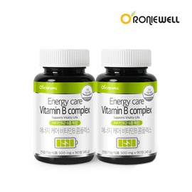 Roniwell Energy Care Vitamin B Complex 90 tablets x 2 (total 6 months supply) / 로니웰  에너지케어 비타민B 콤플렉스 90정 x 2개 (총 6개월분)