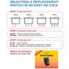 RV Designer S435, Rocker Switch, 10 Amp, On / Off,