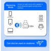 7JI Bluetooth 5.3 Transmitter Adapter for Aircraft, 3.5 mm AUX