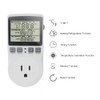 KETOTEK Digital Thermostat Outlet Plug Temperature Controller Outlet Socket 120V