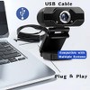 Yoidesu 1080P Full HD Webcam Computadora Cámara Cámara USB de