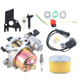 Worldthump Carburetor Repair Kit, 16100-ZH8-W51 16100-ZH8-W61 16100-ZE1-814 16100-ZE1-825 1 Set Carburetor Kit Replacement for Honda GX120 GX140 GX160 GX168 GX200 5HP 5.5HP 6.5HP Engine
