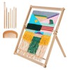 Loomix Adjustable Weaving Loom Kit with Stand for Adult, Large