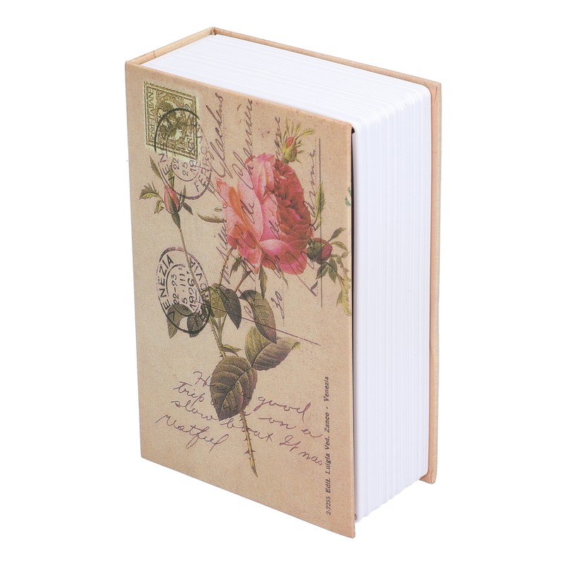 Mini Money Box with Stianless Steel Liner Simulation Book Shaped