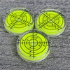 YMGBHNKJLS 3Pcs Small Circular Bubble Levels 32x7mm Round Spirit Level