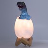 Touch Pat Sensor Night Light Dinosaur Egg Shape Bedside Lamp
